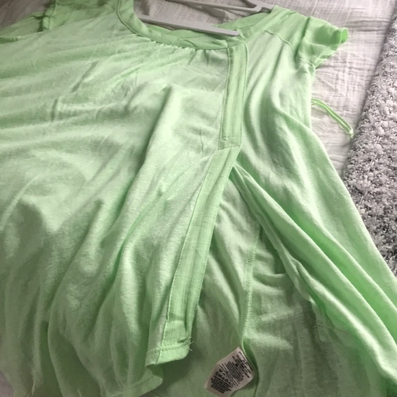 Free people lime green tunic - Picture 2 of 3